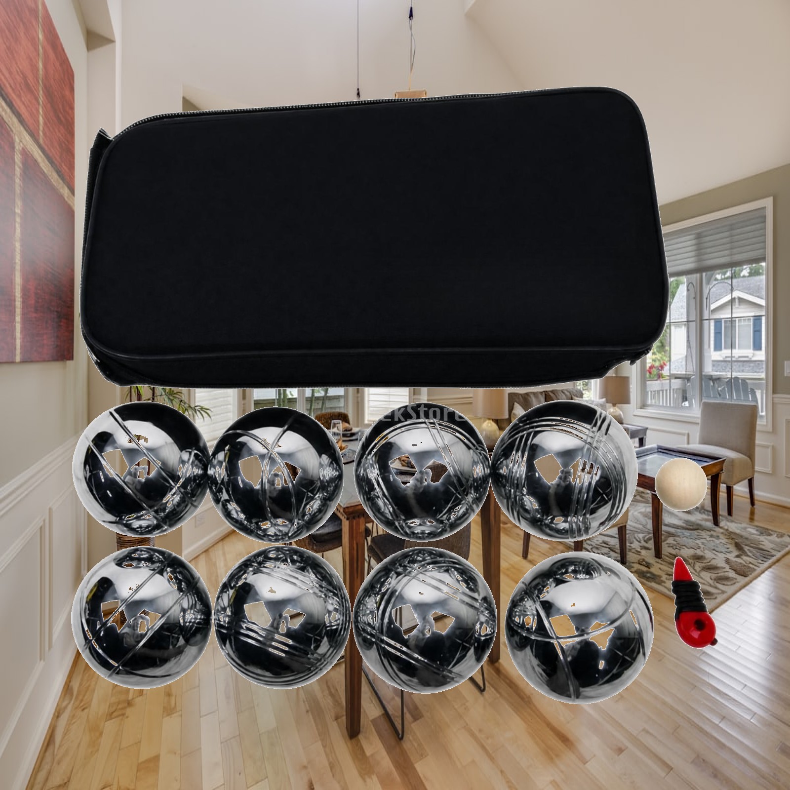 Bocce Ball Lawn - Jogo de Bocce para Jardim com