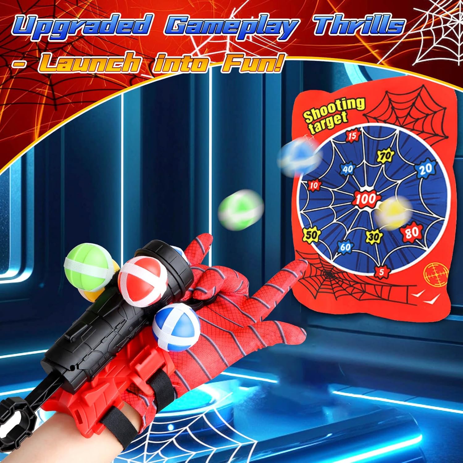 Party Games 15 In 1 - Lançador de Dardos de Pulso com
