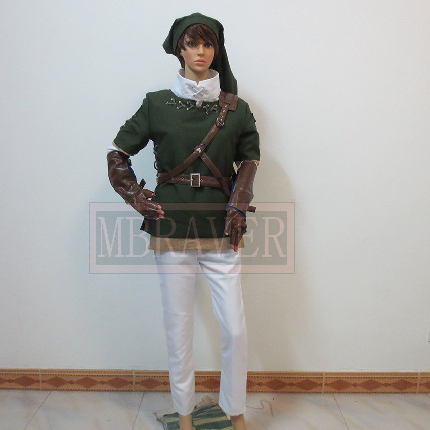 Zelda Party Games - Zelda link cosplay traje halloween festa