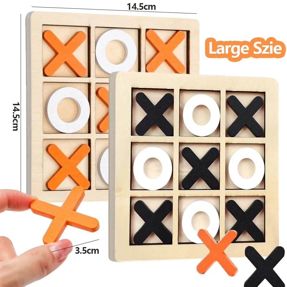 Jogo de madeira xo tic tac toe - Party Games At Home avaliação e preço