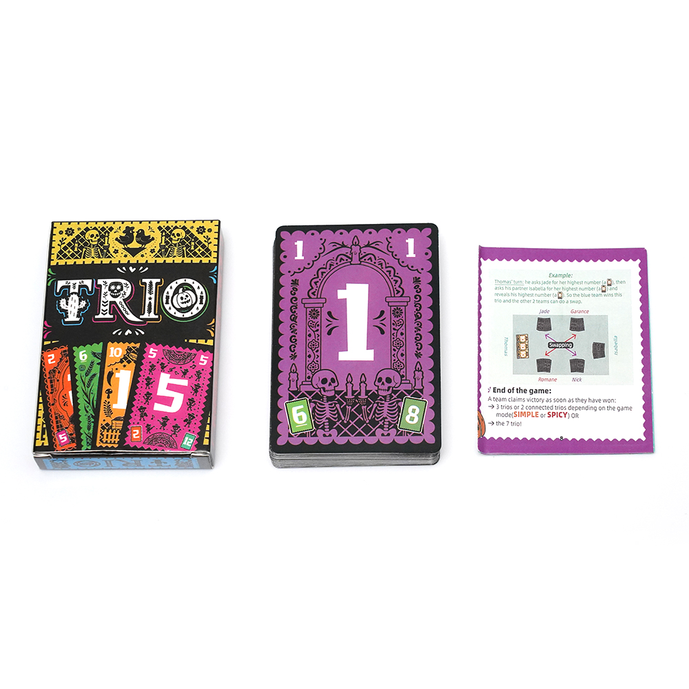 Trio, Jogo de Cartas Familiar  - Party Games List avaliação e preço